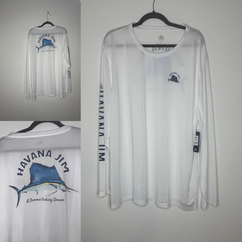 NWT Havana Jim Fishing T-shirt New